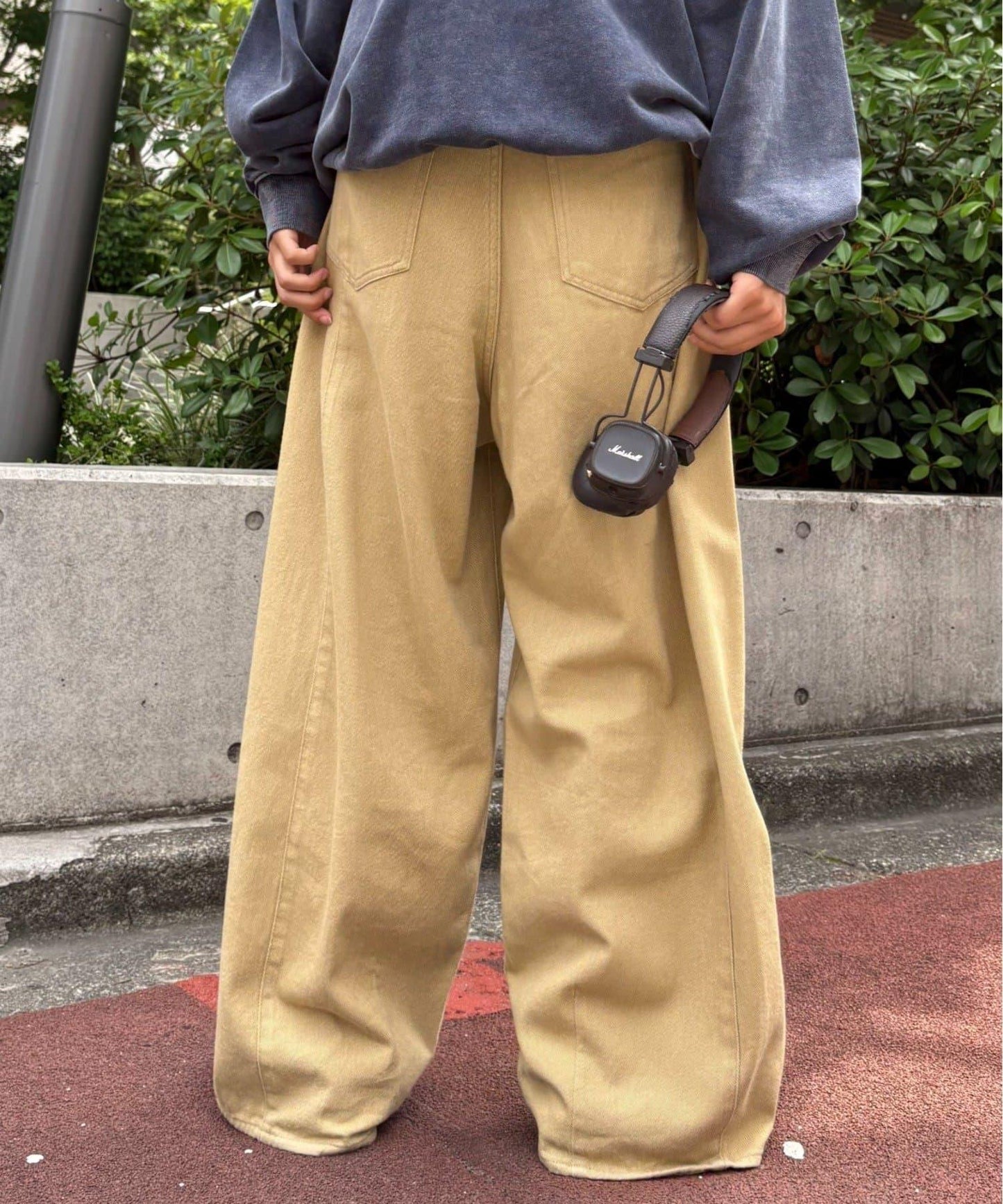 【男女通用】熱塑曲線修身長褲