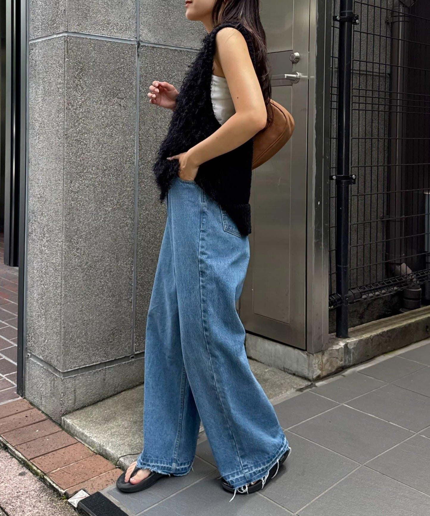 V領環形流蘇馬甲