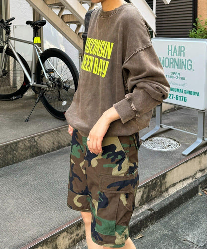 【男女同款】新款酸洗標誌衛衣