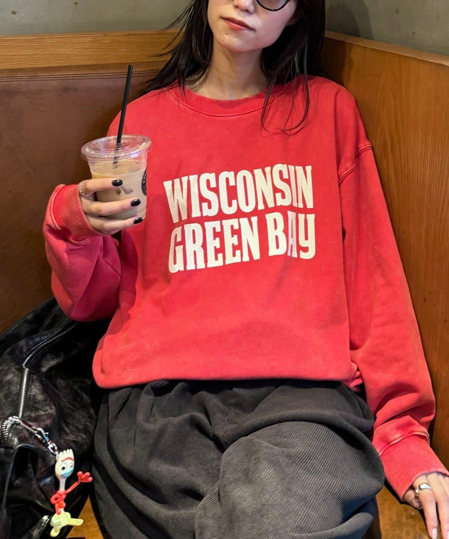 【男女同款】新款酸洗標誌衛衣