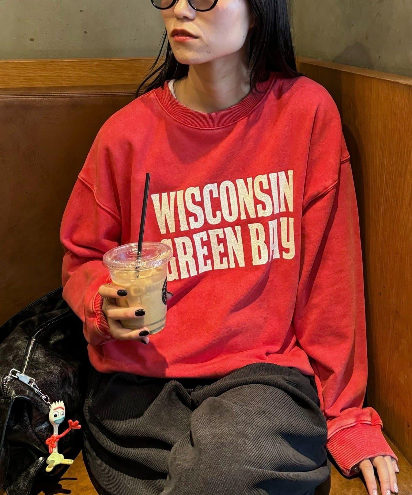 【男女同款】新款酸洗標誌衛衣