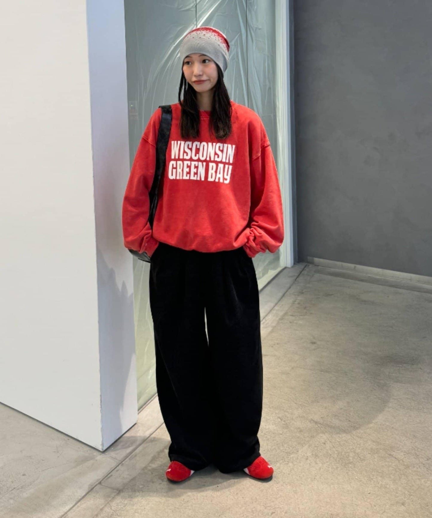 【男女同款】新款酸洗標誌衛衣