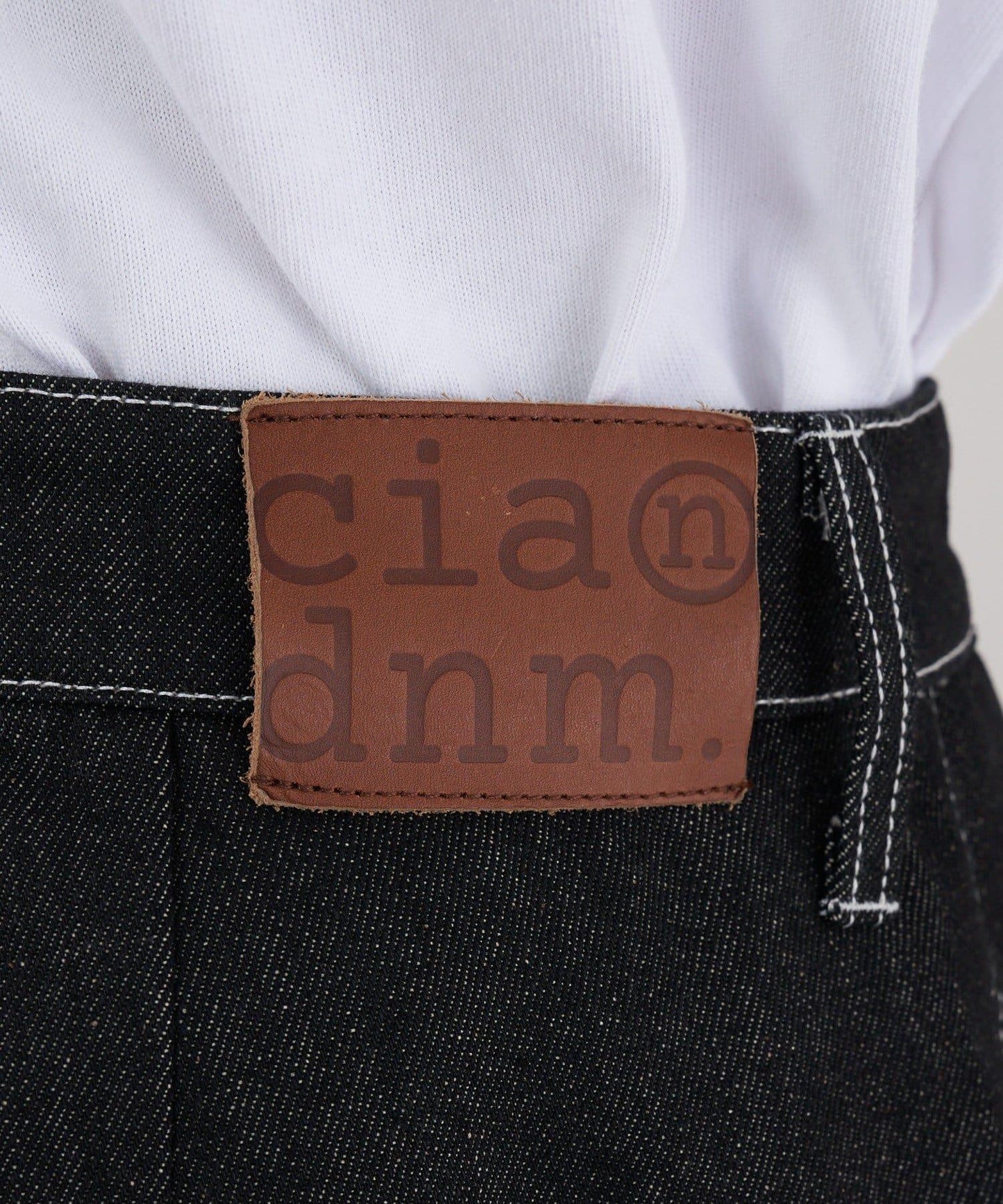 【CIAN DENIM/藍色牛仔】寬腿喇叭褲