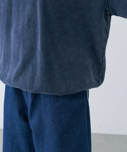 【男女同款】新款酸洗標誌衛衣