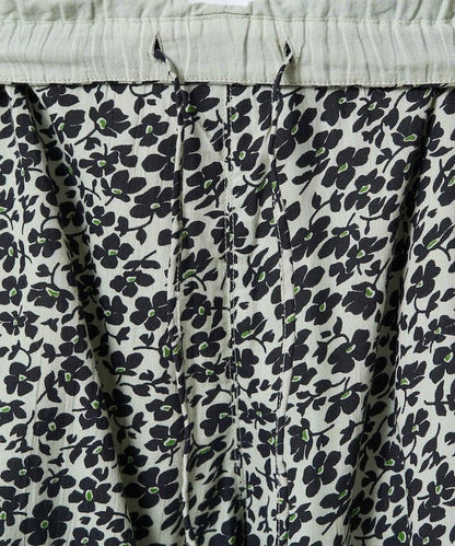 印度 花卉印花 休閒褲