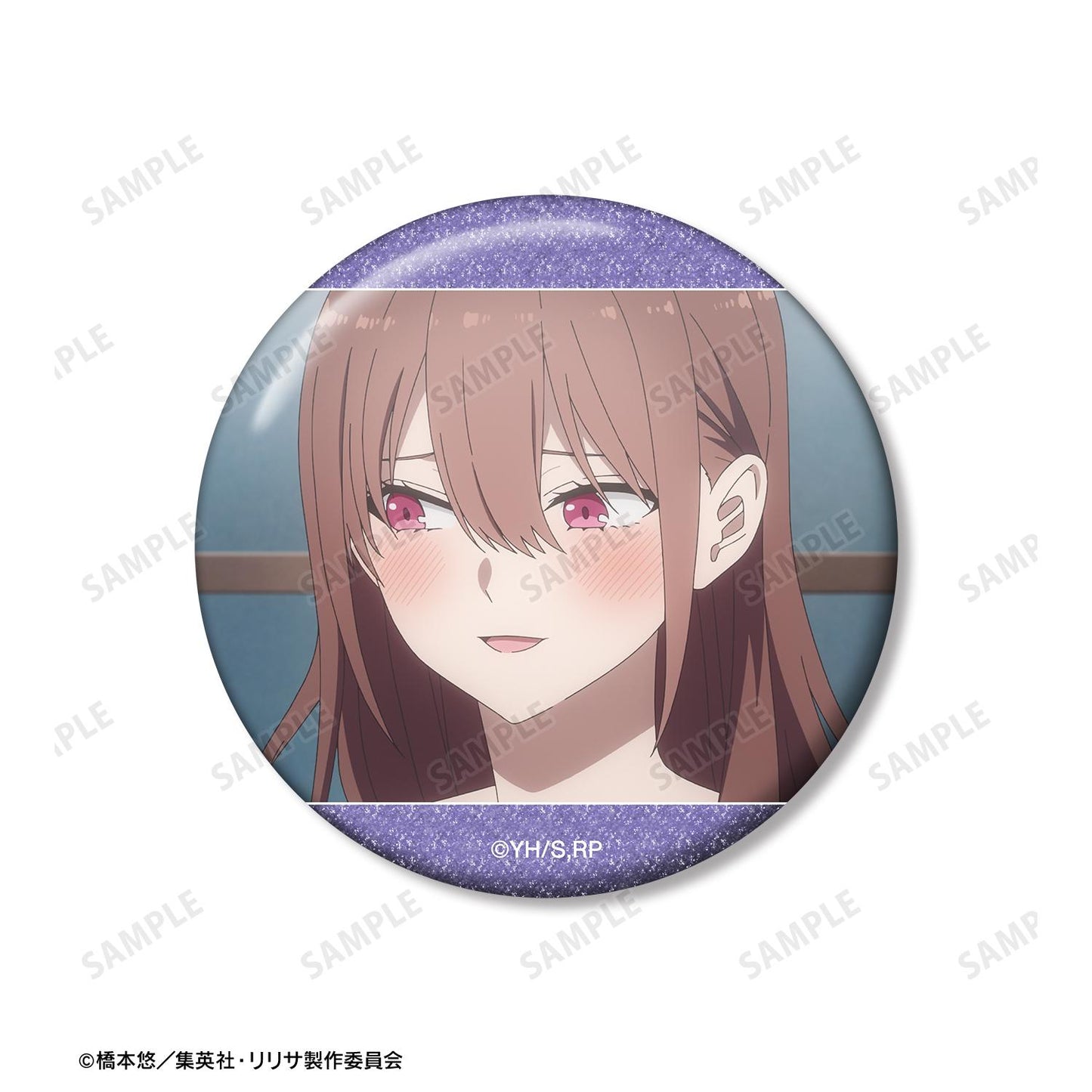 _橘美花莉 場景寫閃亮罐徽章2個套裝