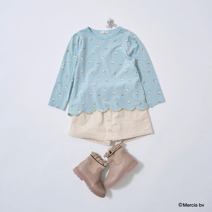 【商品】【Miffy】全印花下襬波浪邊A字T恤