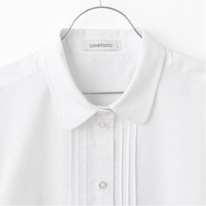【畢業服】【典禮】【易打理】蝴蝶結領襯衫