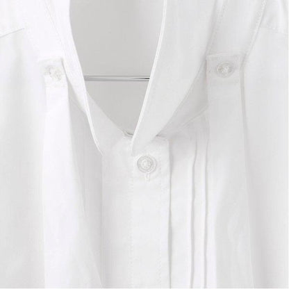 【畢業服】【典禮】【易打理】蝴蝶結領襯衫