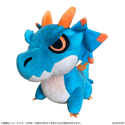 《怪物獵人物語》怪物獵人世界 王者 雷狼龍 毛絨玩偶