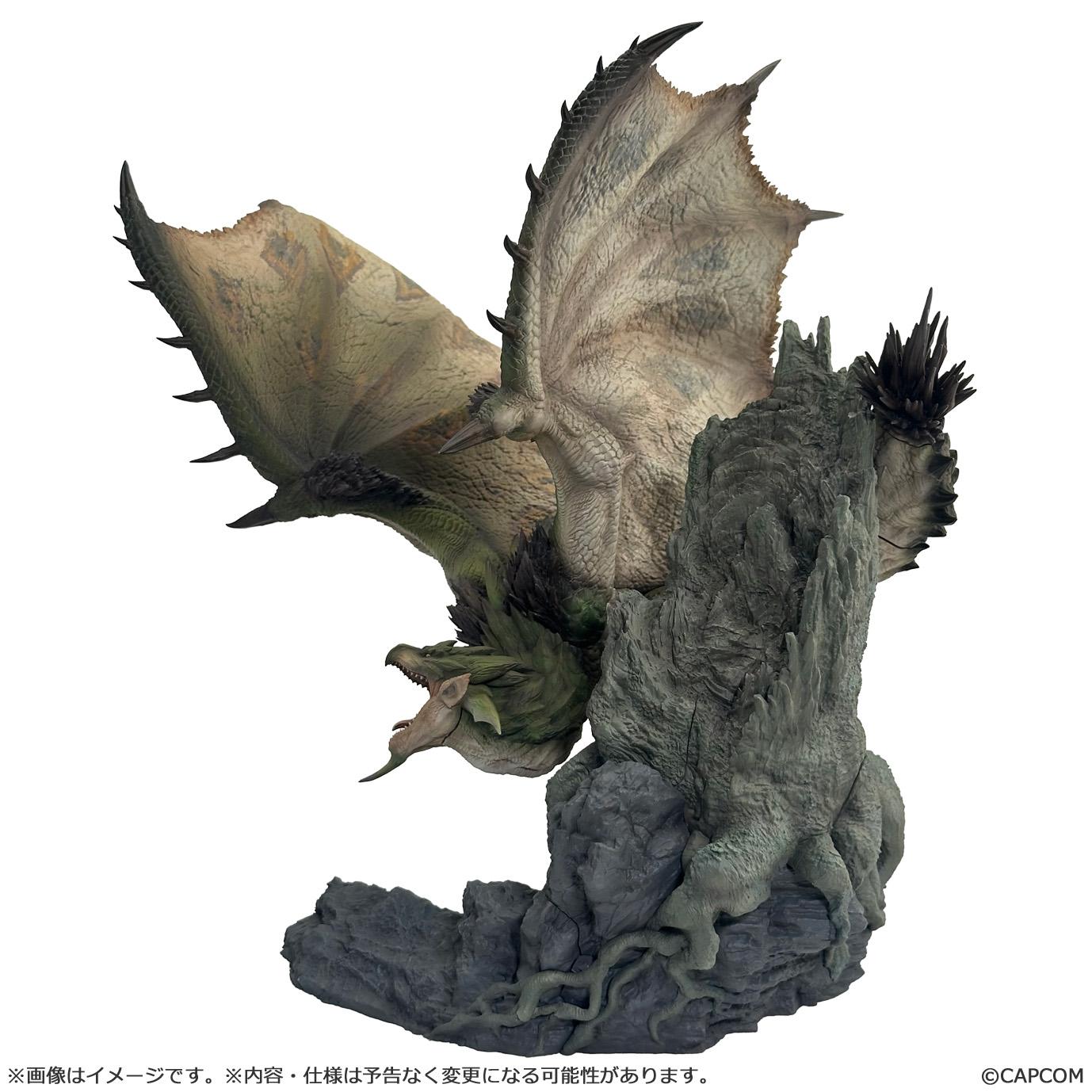 《怪物獵人物語》_卡普空人偶大師 創作者模型 雌火龍 雷狼龍 Ver.2.0