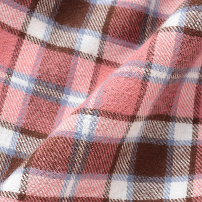 mimi醬格子圖案上衣和燈籠褲套裝