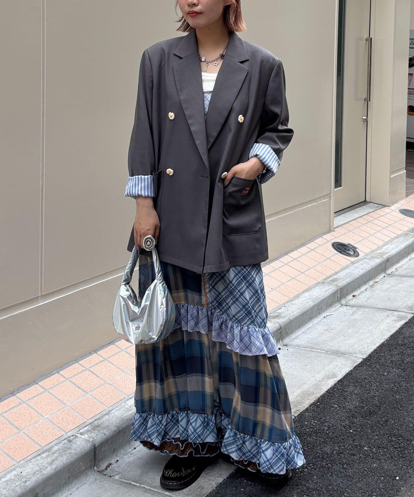 【Ciaopanic】H.S金屬質感單手柄迷你包