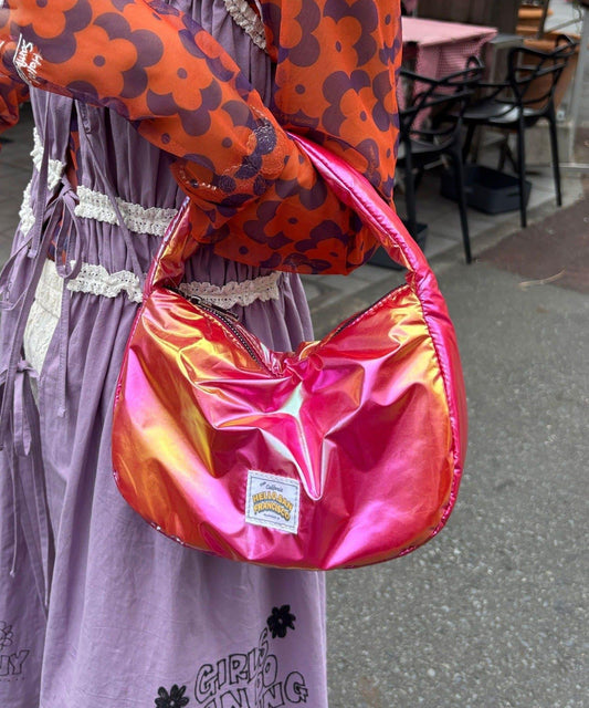 【Ciaopanic】H.S金屬質感單手柄迷你包