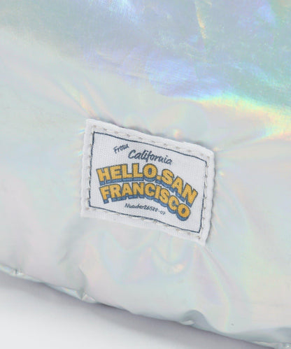 【HELLO.SANFRANCISCO/你好，舊金山】金屬質感單把迷你手提包