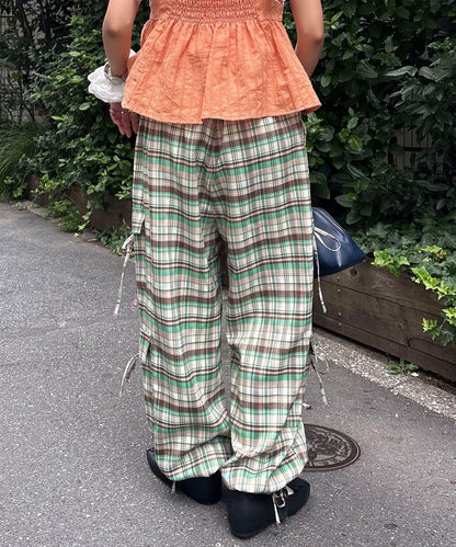 【HELLO.SANFRANCISCO/你好，舊金山】格子卡戎褲