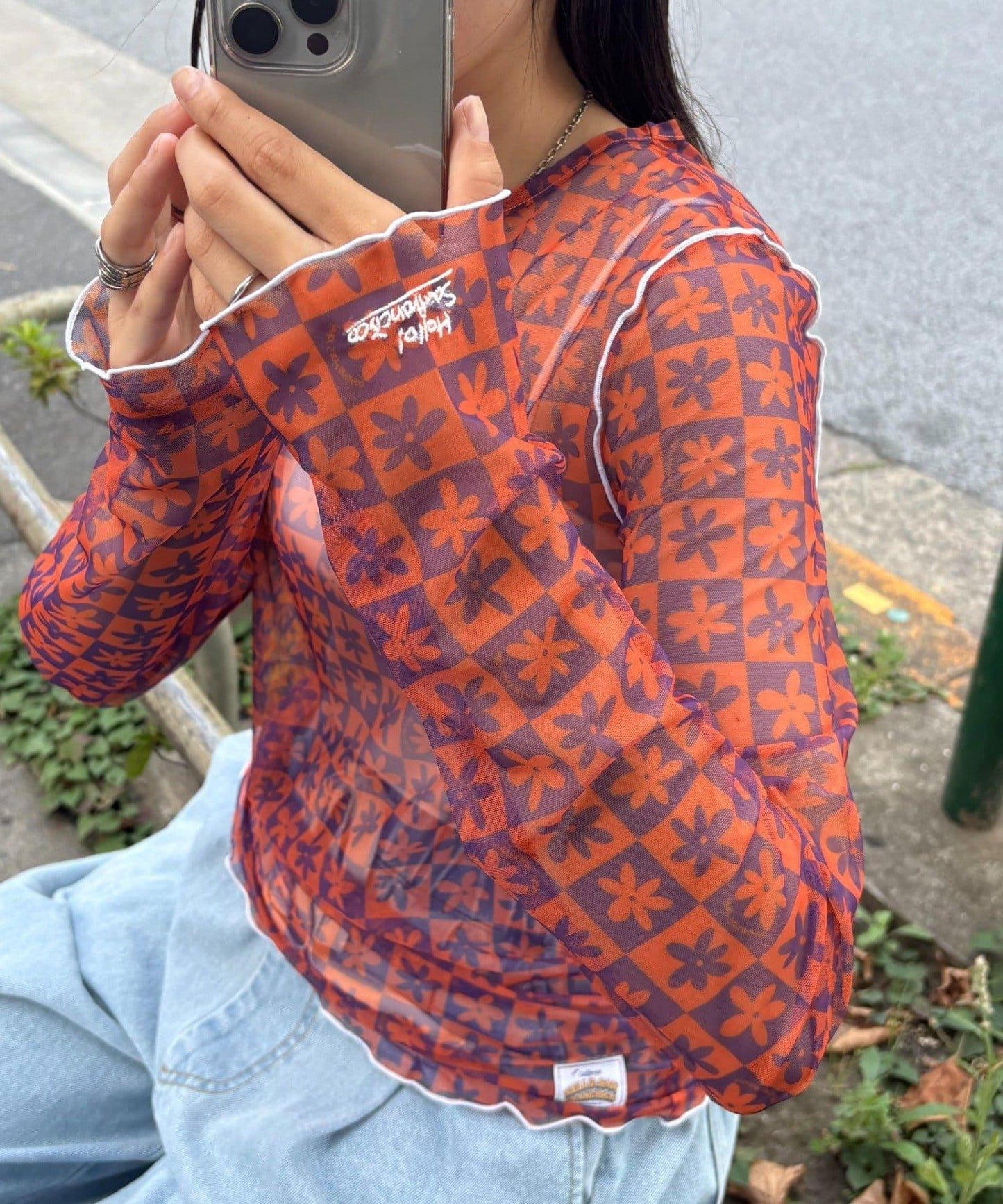 H.S組合花紋上衣