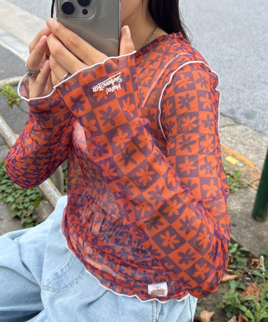 H.S組合花紋上衣