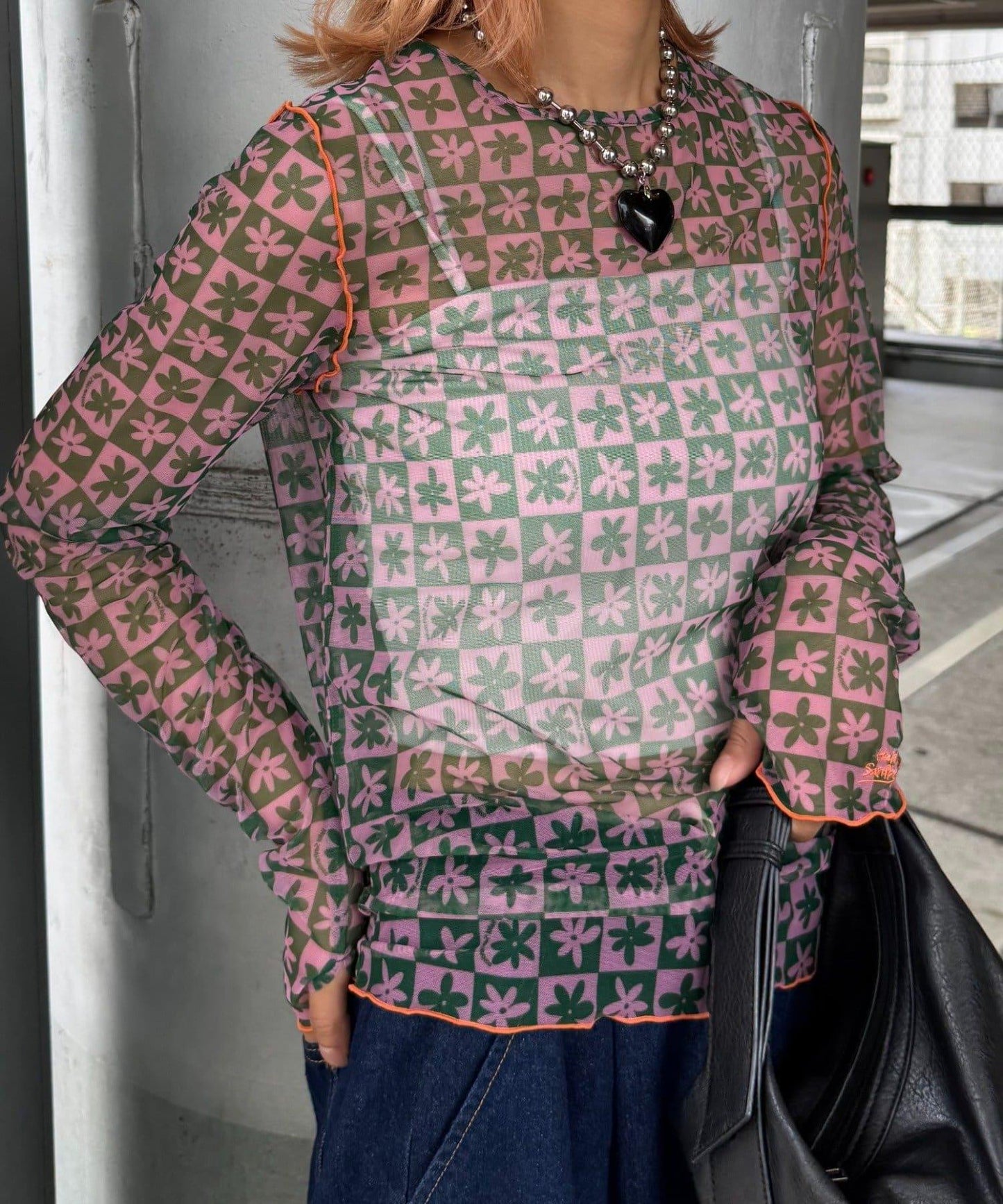 H.S組合花紋上衣