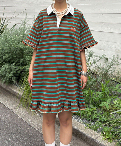 【HELLO.SANFRANCISCO/哈羅舊金山】logo刺繡運動衫長款上衣
