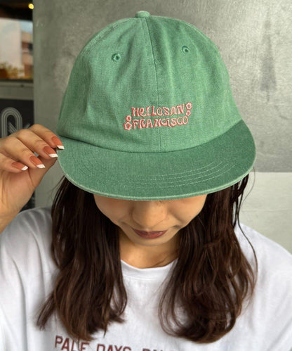 H.S蕾絲絲帶刺繡標誌顏色帽