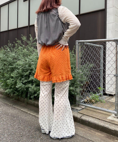 H.S蕾絲荷葉邊短褲