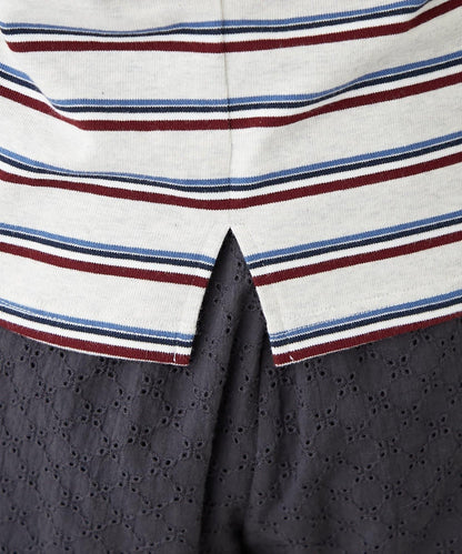 H.S剪裁露肩多功能T恤