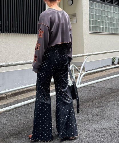 H.S2WAY花朵剪裁衛衣開衫