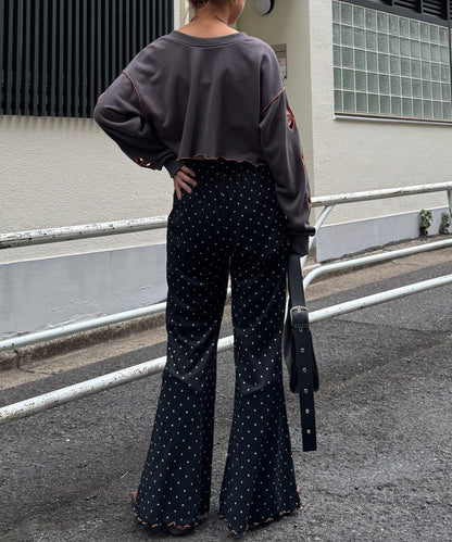 H.S2WAY花朵剪裁衛衣開衫