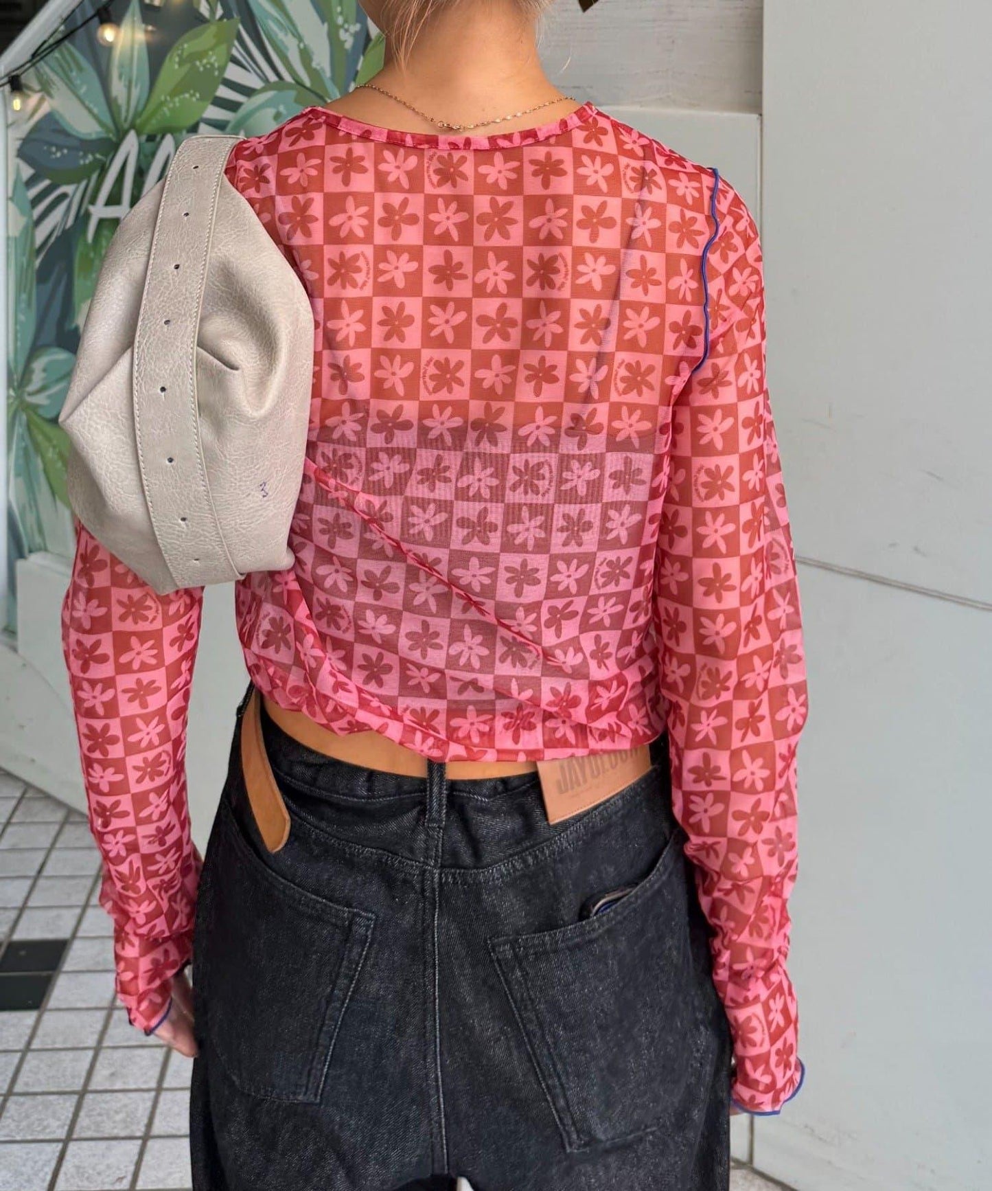 H.S組合花紋上衣