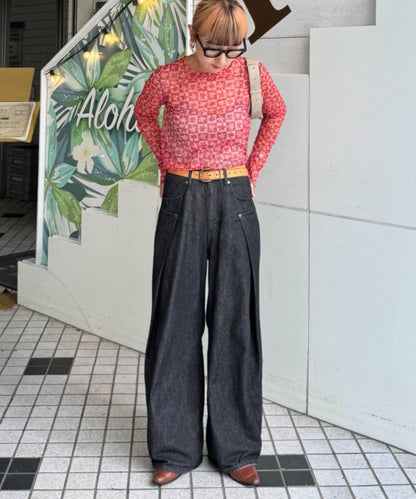 H.S組合花紋上衣