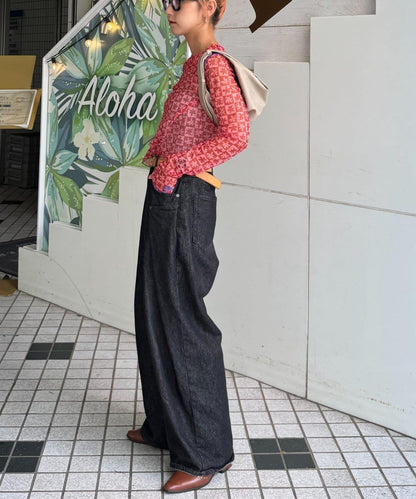 H.S組合花紋上衣