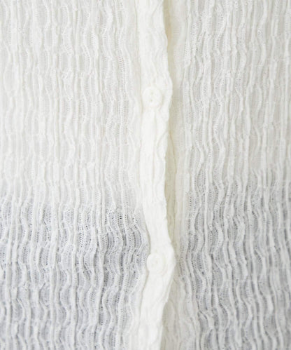 H.S格子印花氣球袖上衣套裝