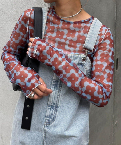 H.S組合花紋上衣