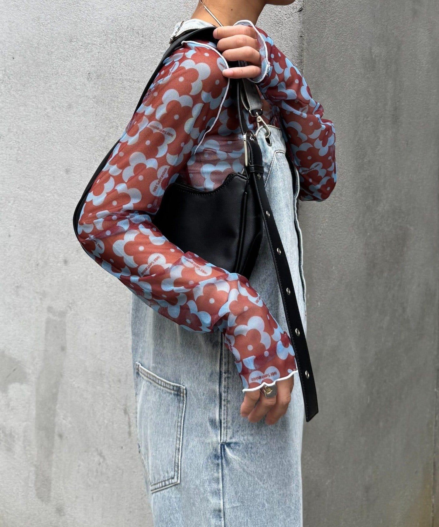 H.S組合花紋上衣