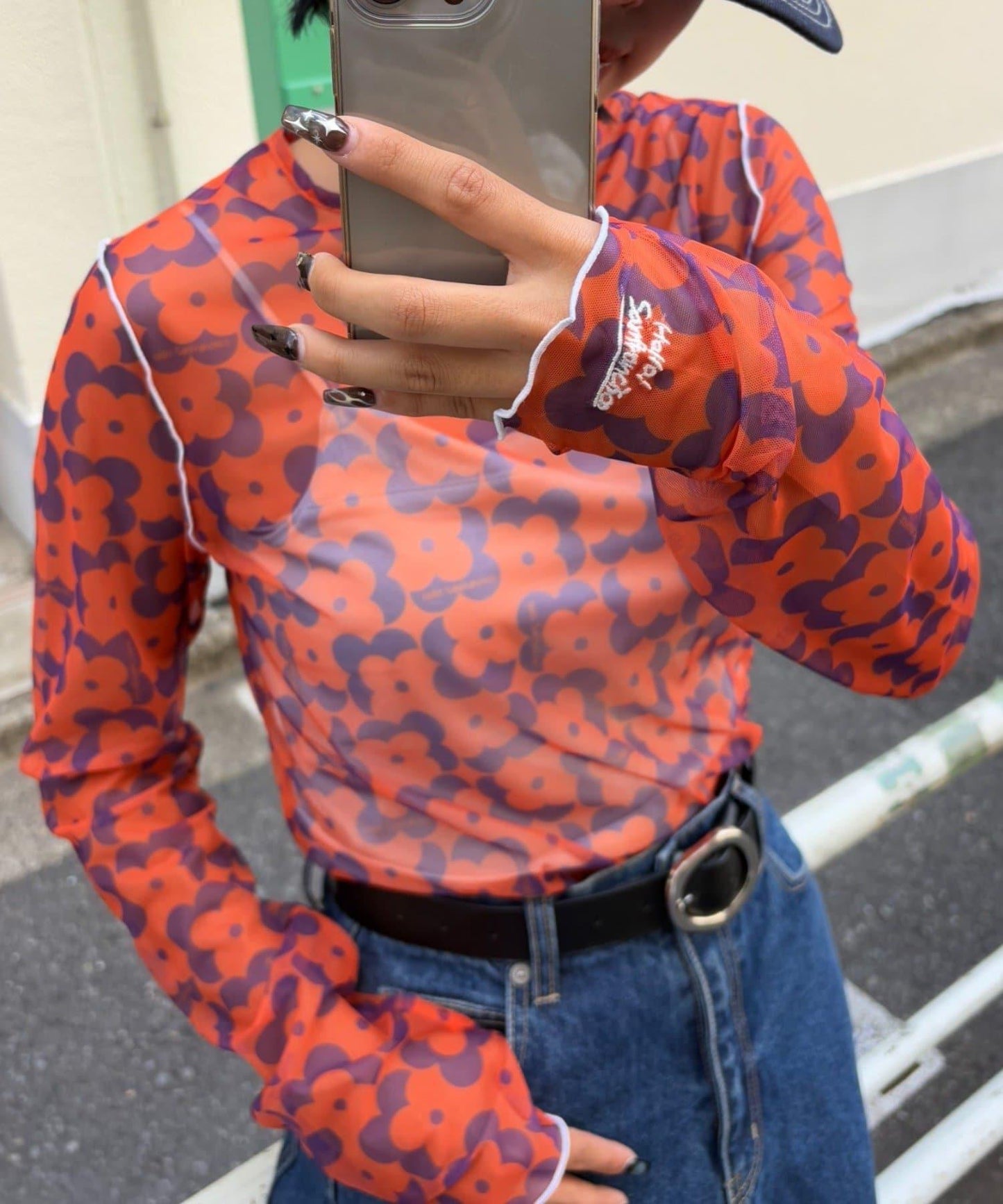 H.S組合花紋上衣