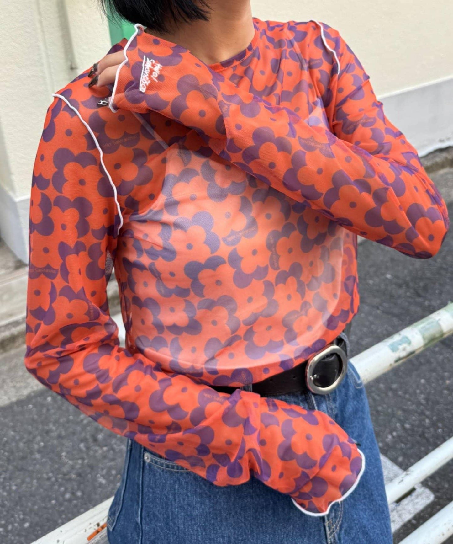 H.S組合花紋上衣