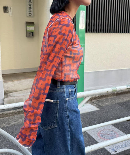 H.S組合花紋上衣