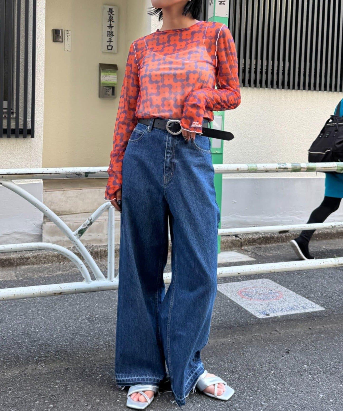 H.S組合花紋上衣