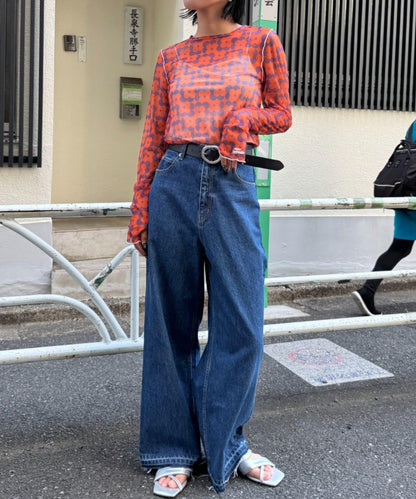 H.S組合花紋上衣