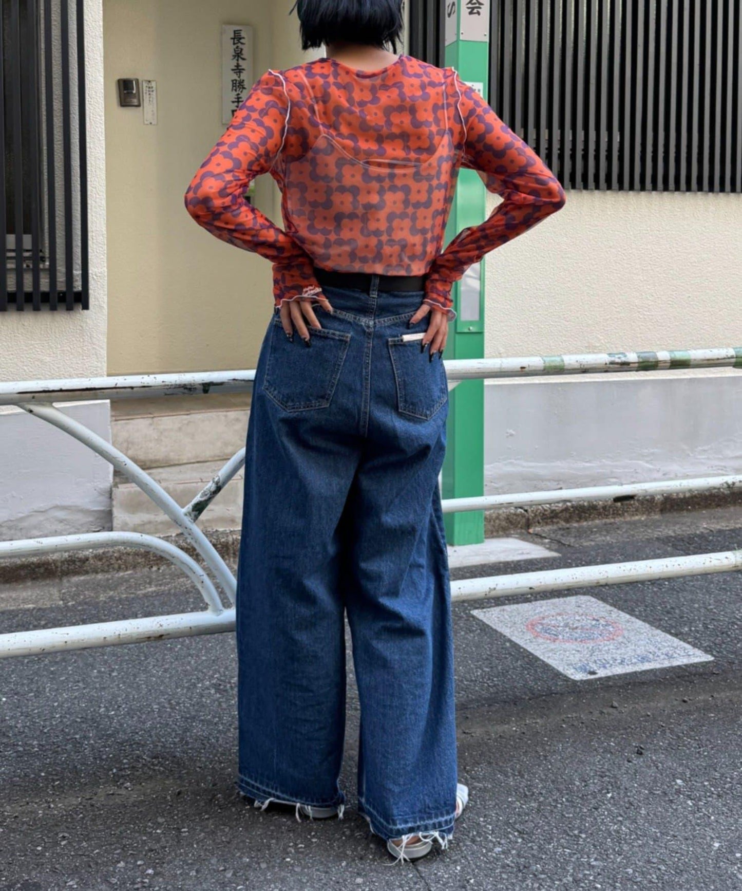 H.S組合花紋上衣