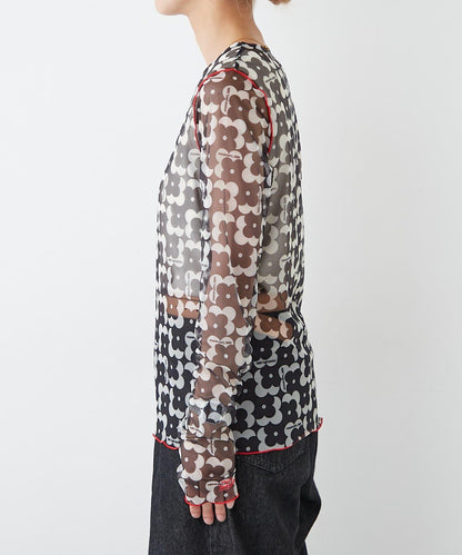 H.S組合花紋上衣