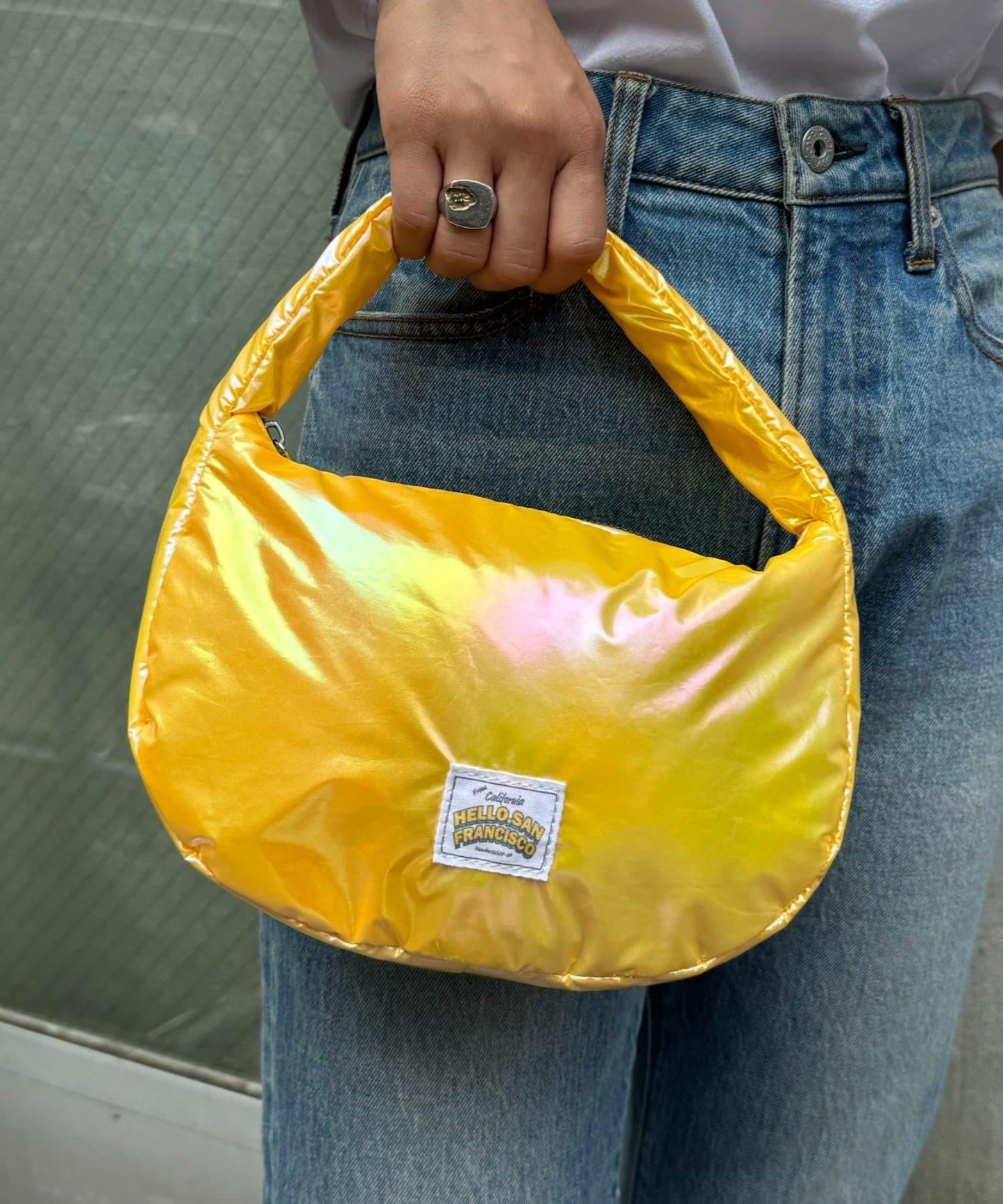 【CIAOPANIC TYPY】H.S金屬質感單手柄包