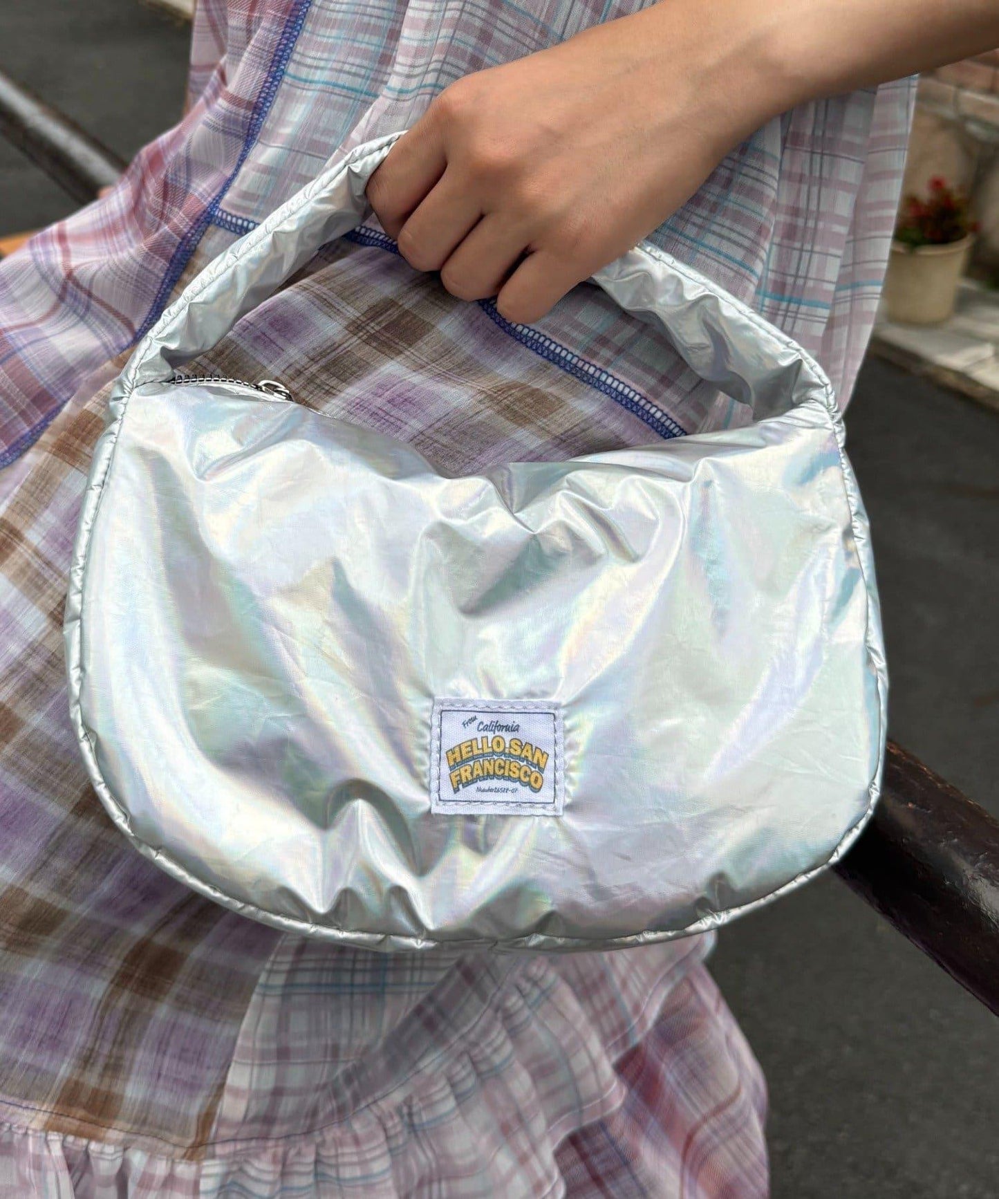 【CIAOPANIC TYPY】H.S金屬質感單手柄包