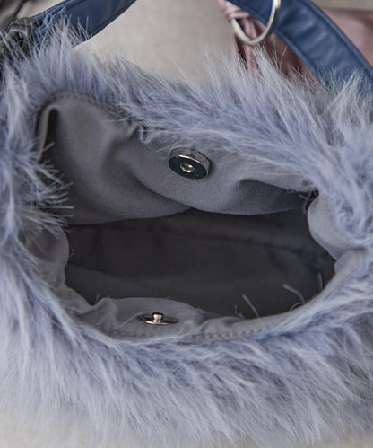 H.S絲帶掛飾多功能手提袋