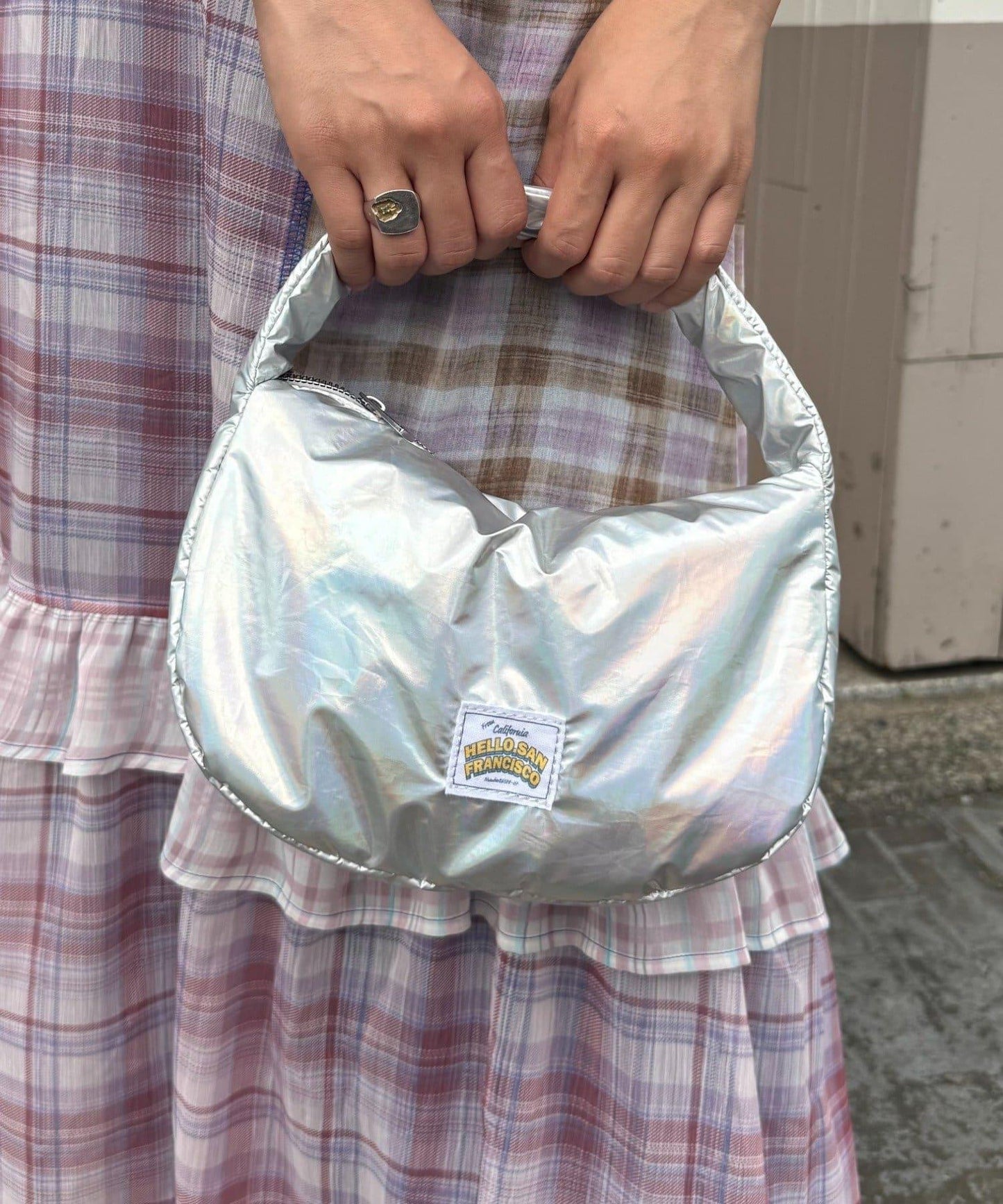 【CIAOPANIC TYPY】H.S金屬質感單手柄包