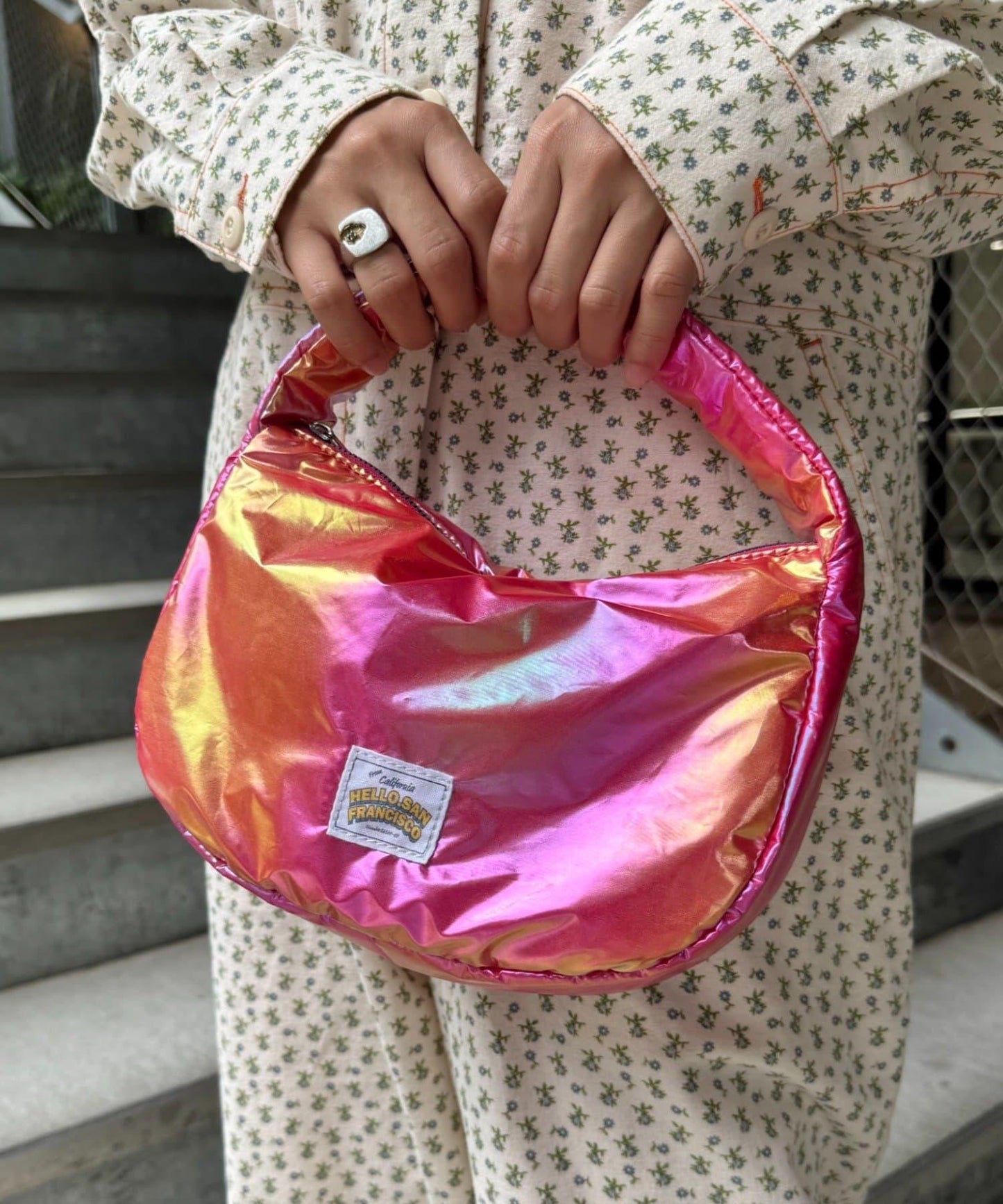 【CIAOPANIC TYPY】H.S金屬質感單手柄包