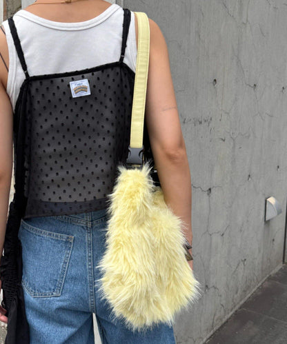 H.S絲帶掛飾多功能手提袋