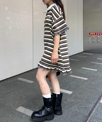 H.S標誌刺繡運動衫長款襯衫