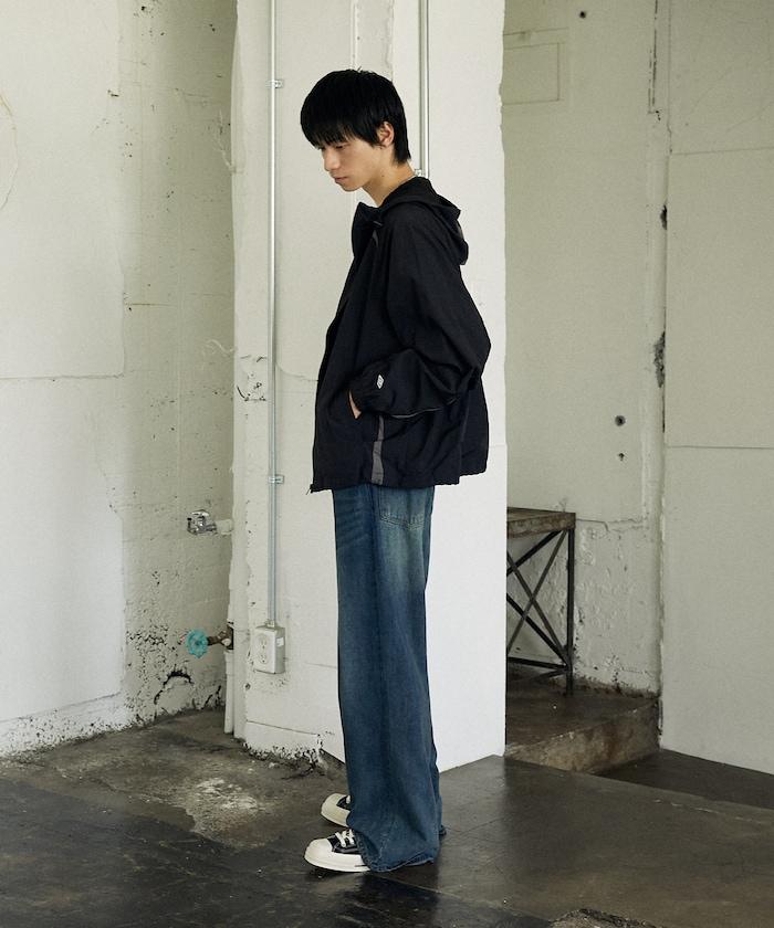 科技尼龍連帽衛衣